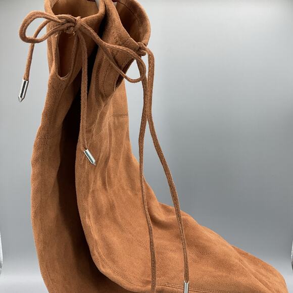 NEW Mark Fisher Women’s Garwin Over the Knee Boots Brown Size 6M - Picture 4 of 11